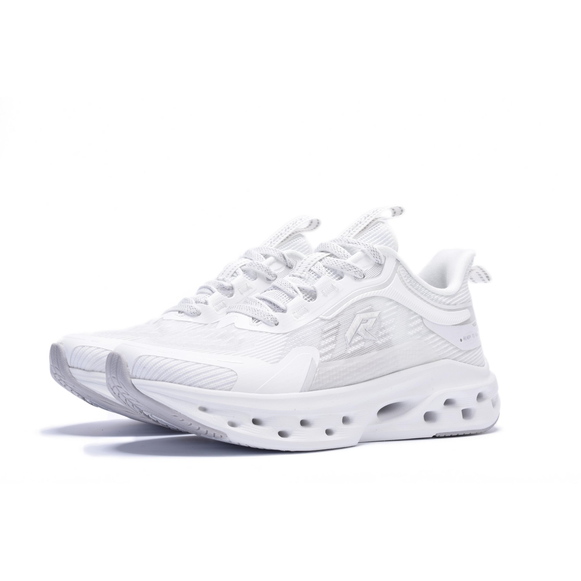 Кроссовки женские Runners RNS-251-04801 white-silver