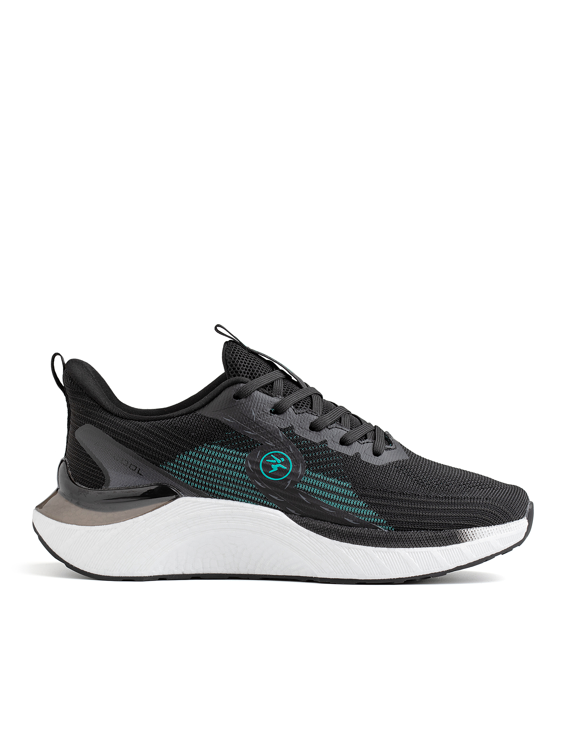 Кроссовки женские Runners RNS-251-6639. black/mint green