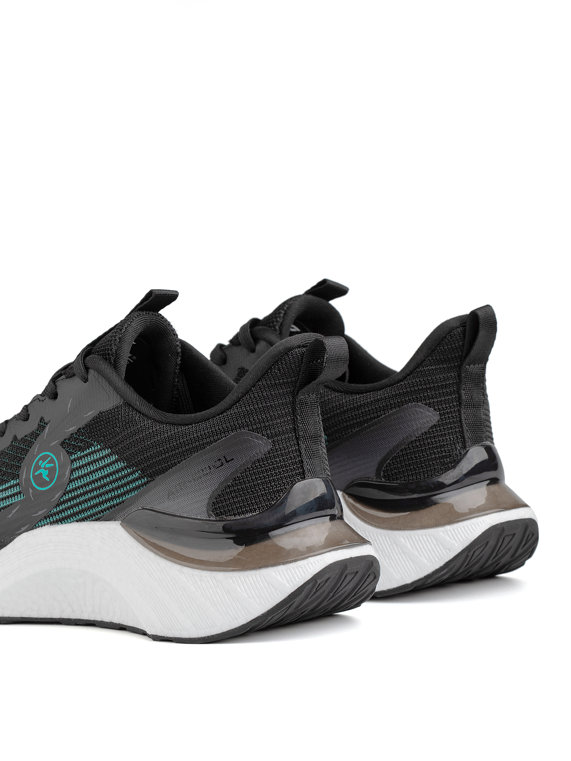 Кроссовки женские Runners RNS-251-6639. black/mint green