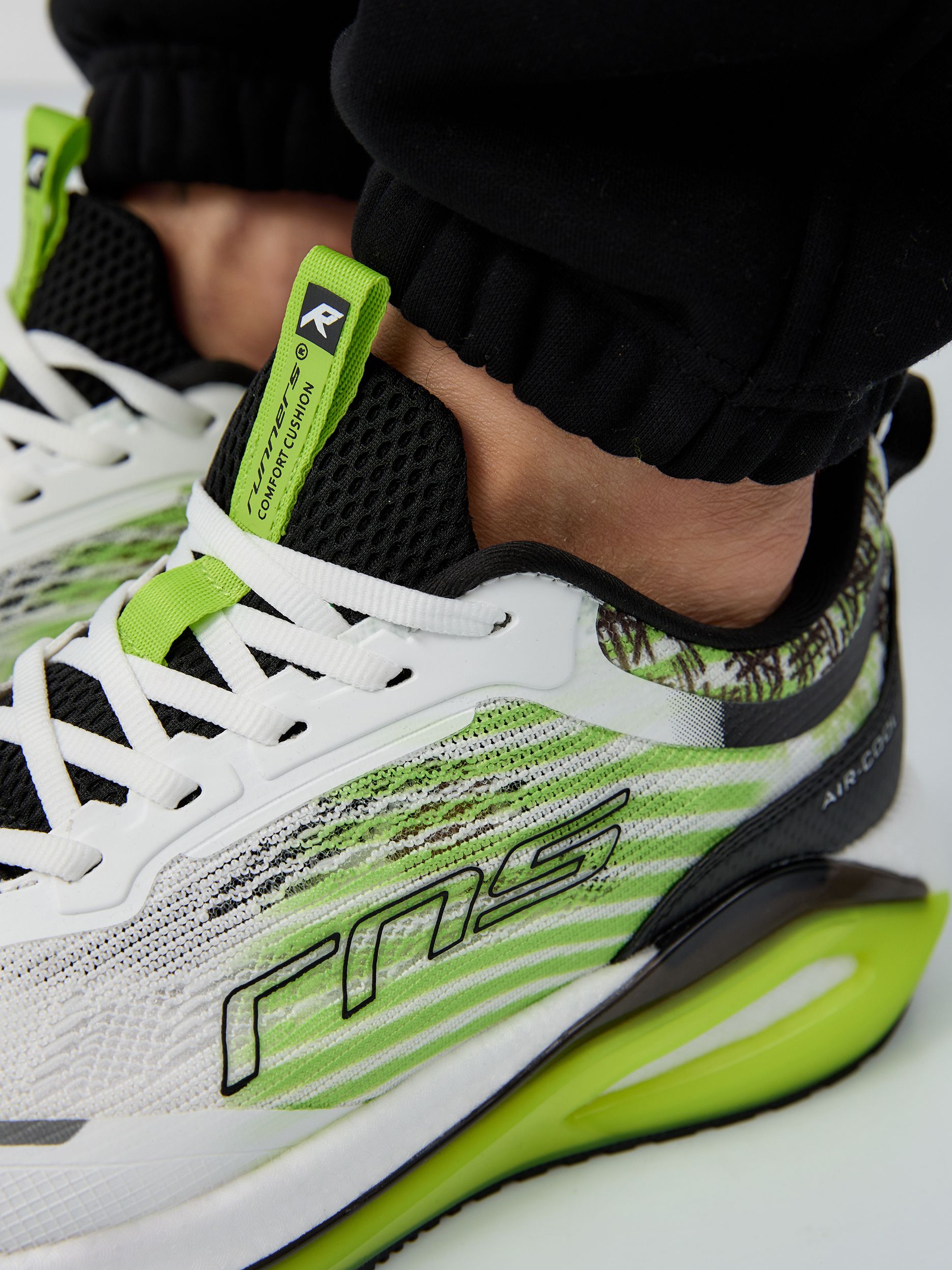 Кроссовки мужские Runners RNS-251-6617 white/green