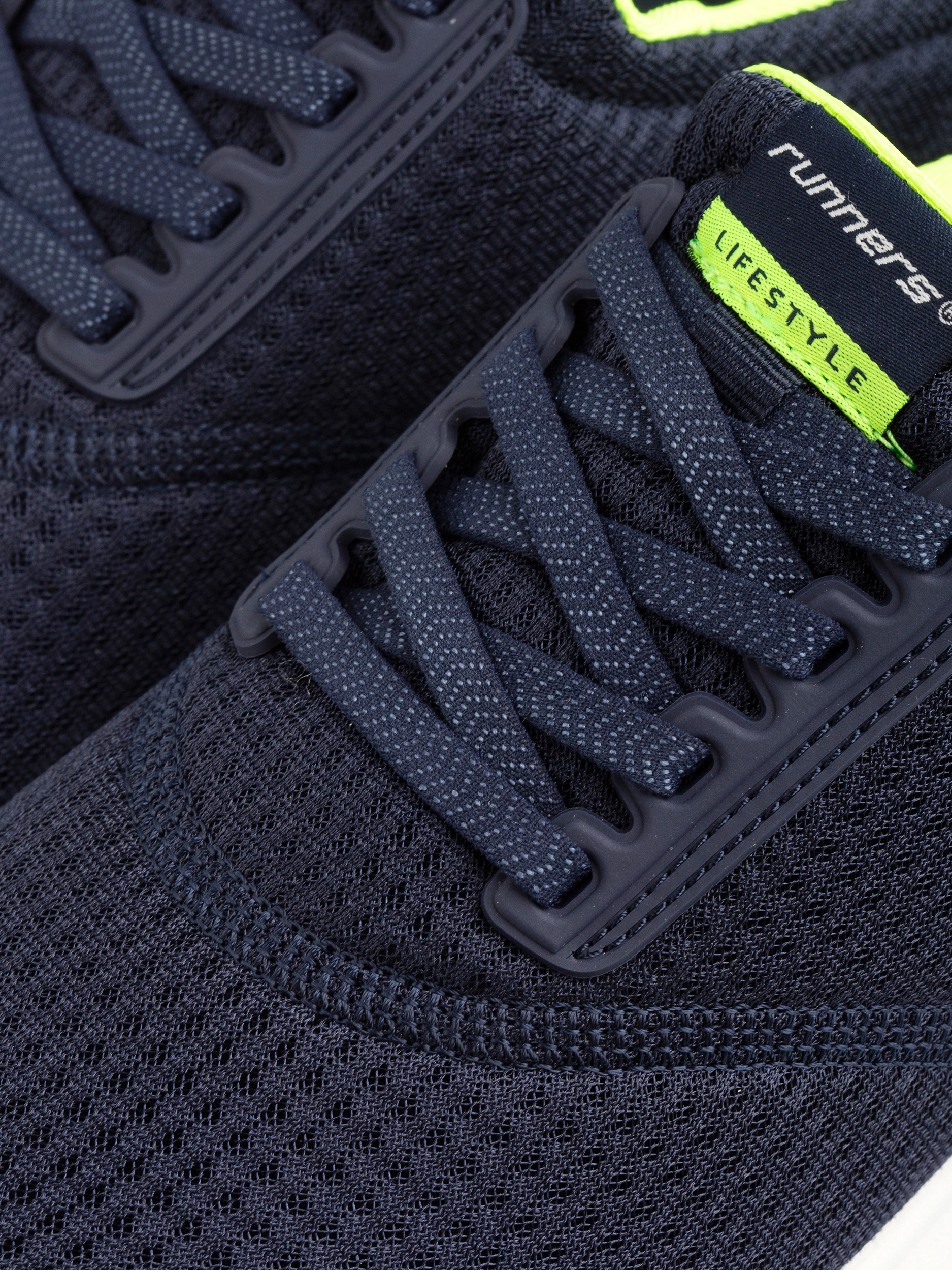 Кроссовки мужские Runners RNS-251-2978 navy/lime