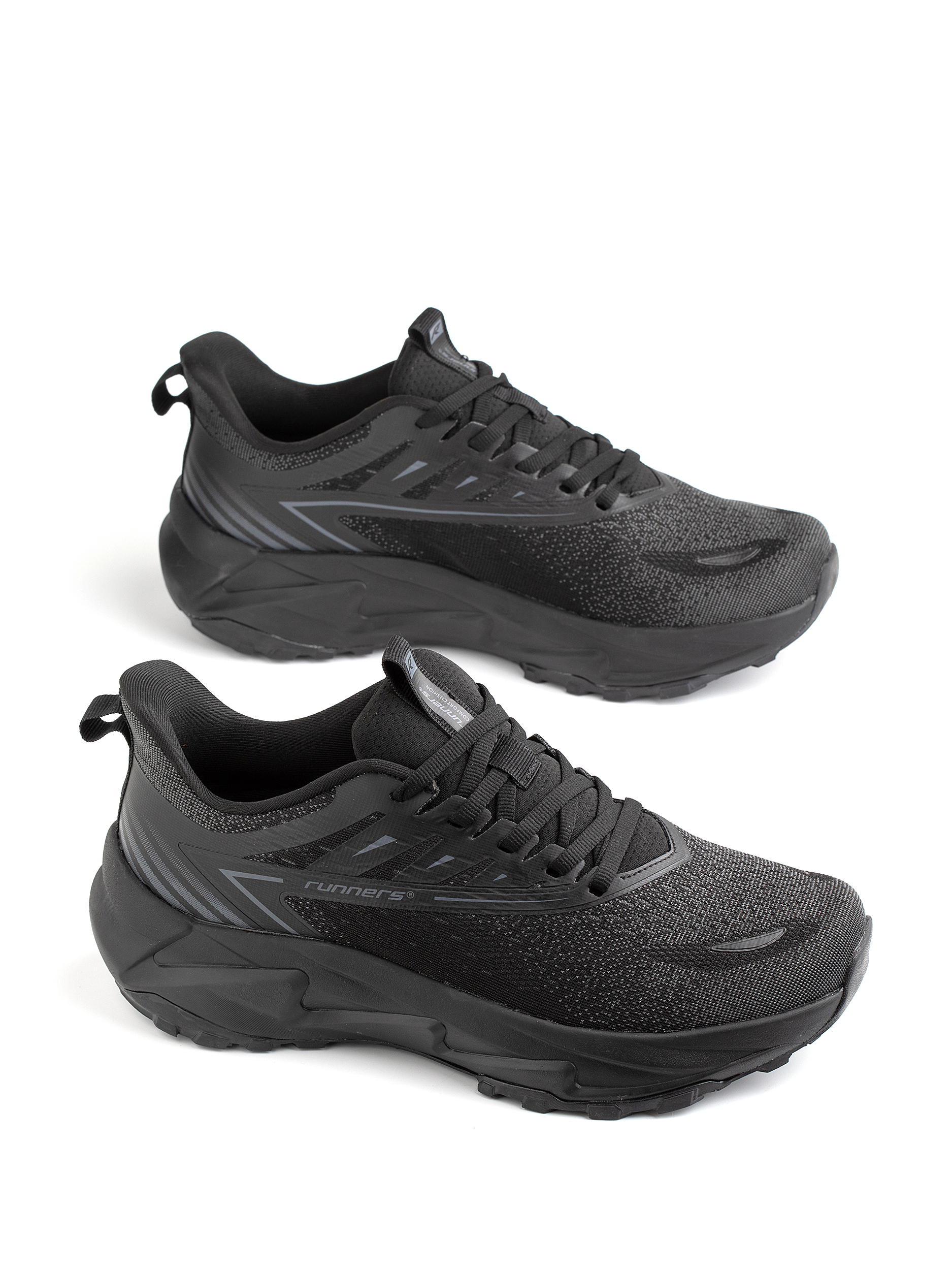 Кроссовки мужские Runners RNS-251-6416 black/dk.grey