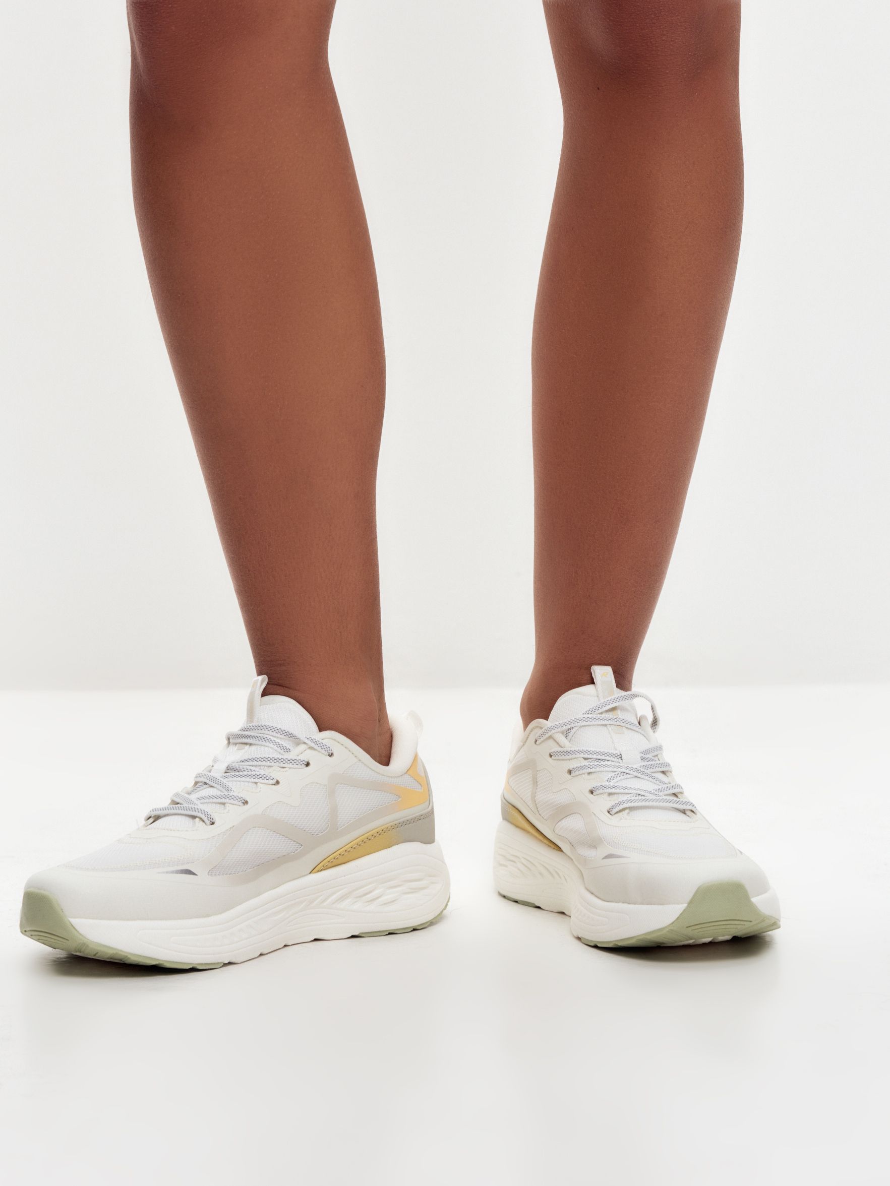 Кроссовки женские Runners RNS-251-6614 lt.beige/yellow