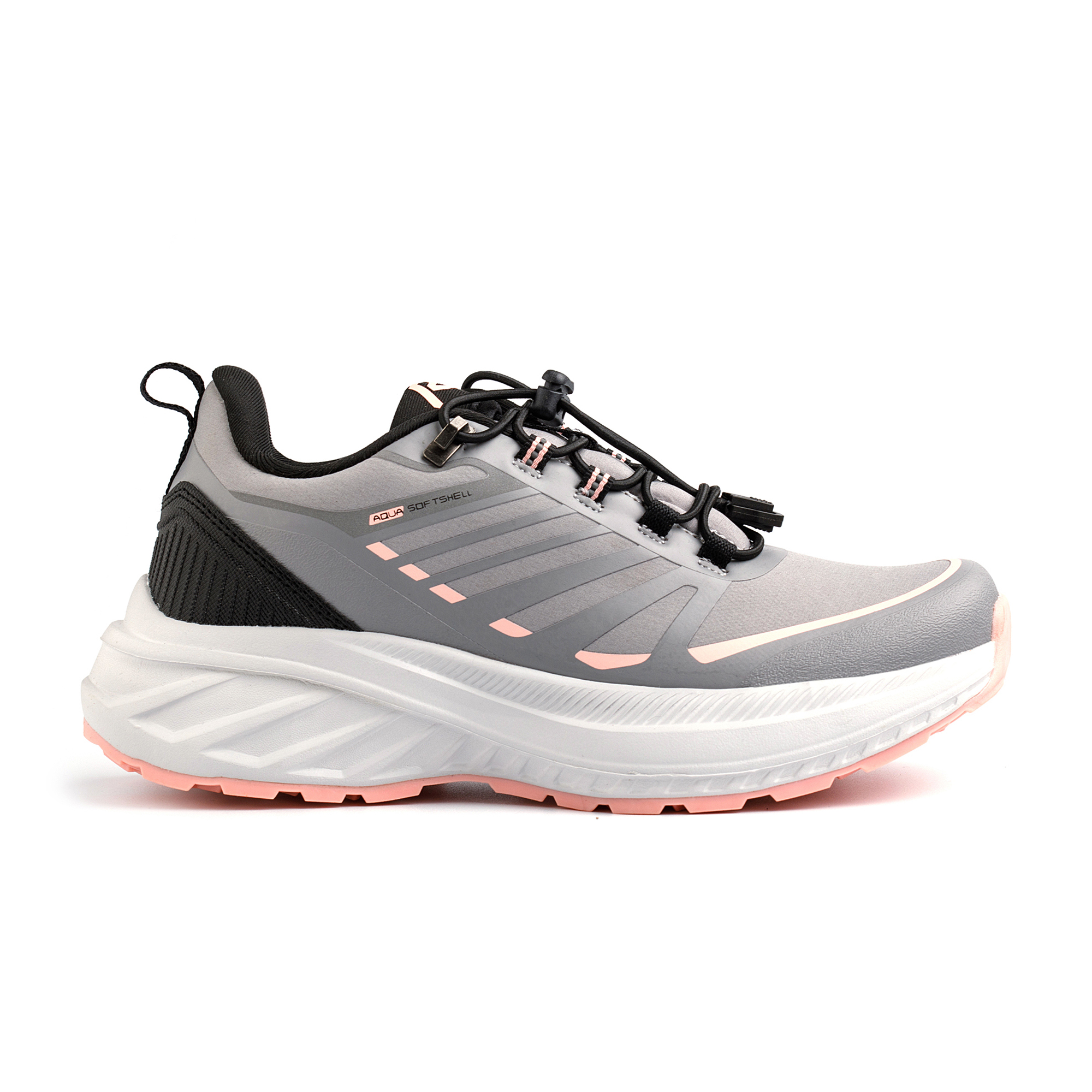 Кроссовки женские Runners RNS-242-07375 grey/pink 38