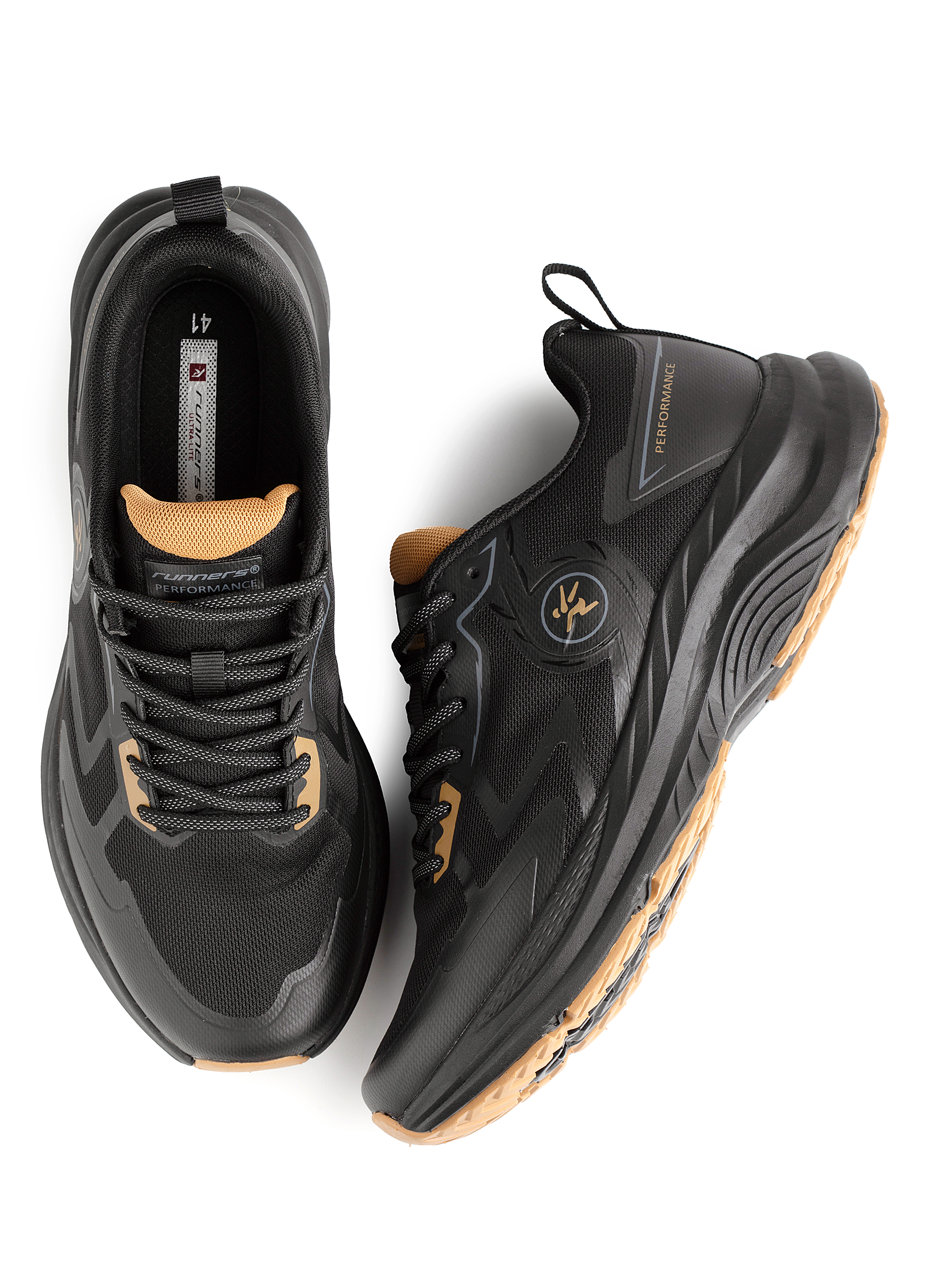 Кроссовки мужские Runners RNS-251-6598 black/natural
