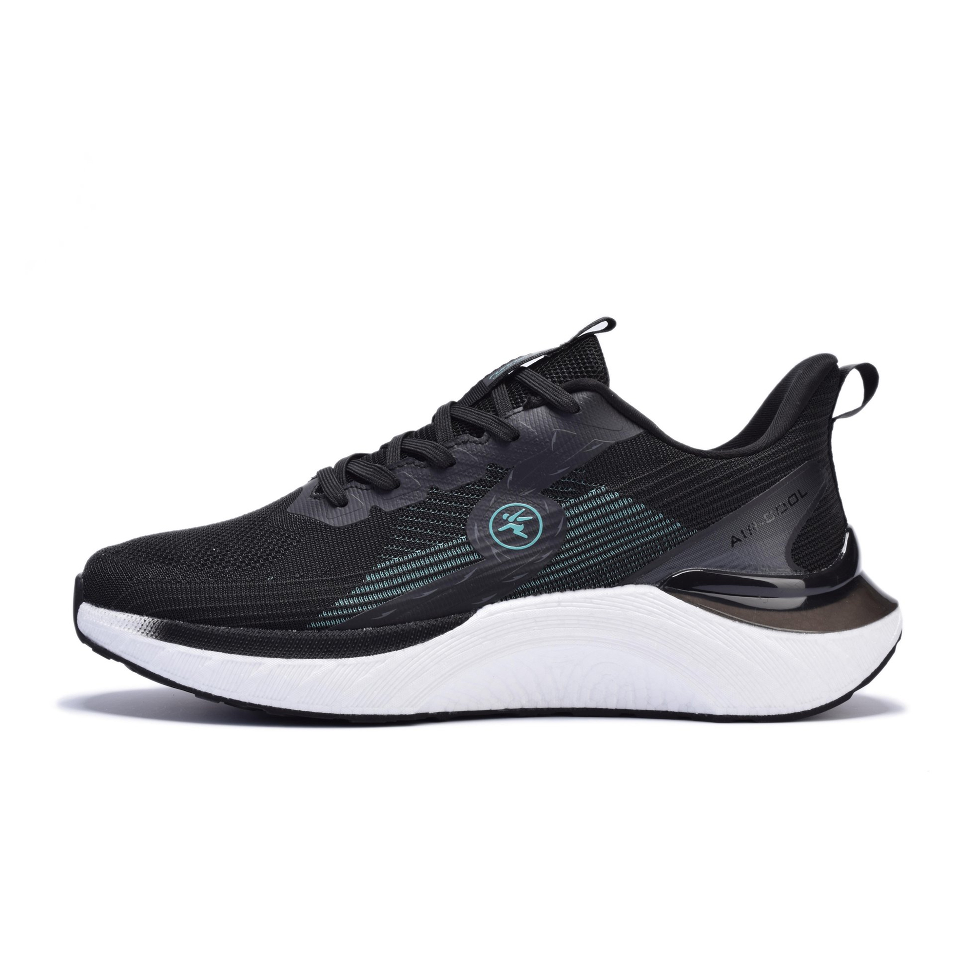 Кроссовки женские Runners RNS-251-6639. black/mint green 37