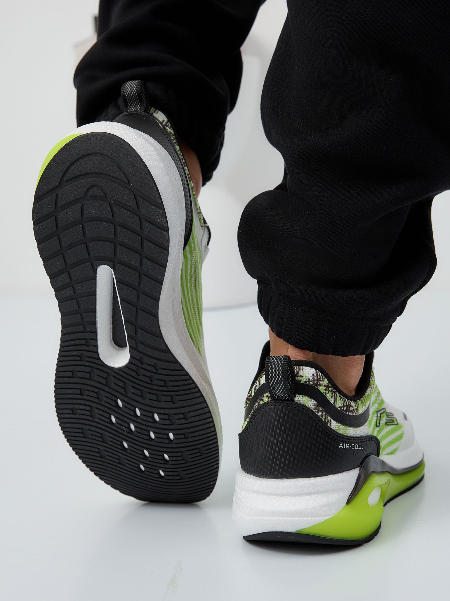 Кроссовки мужские Runners RNS-251-6617 white/green