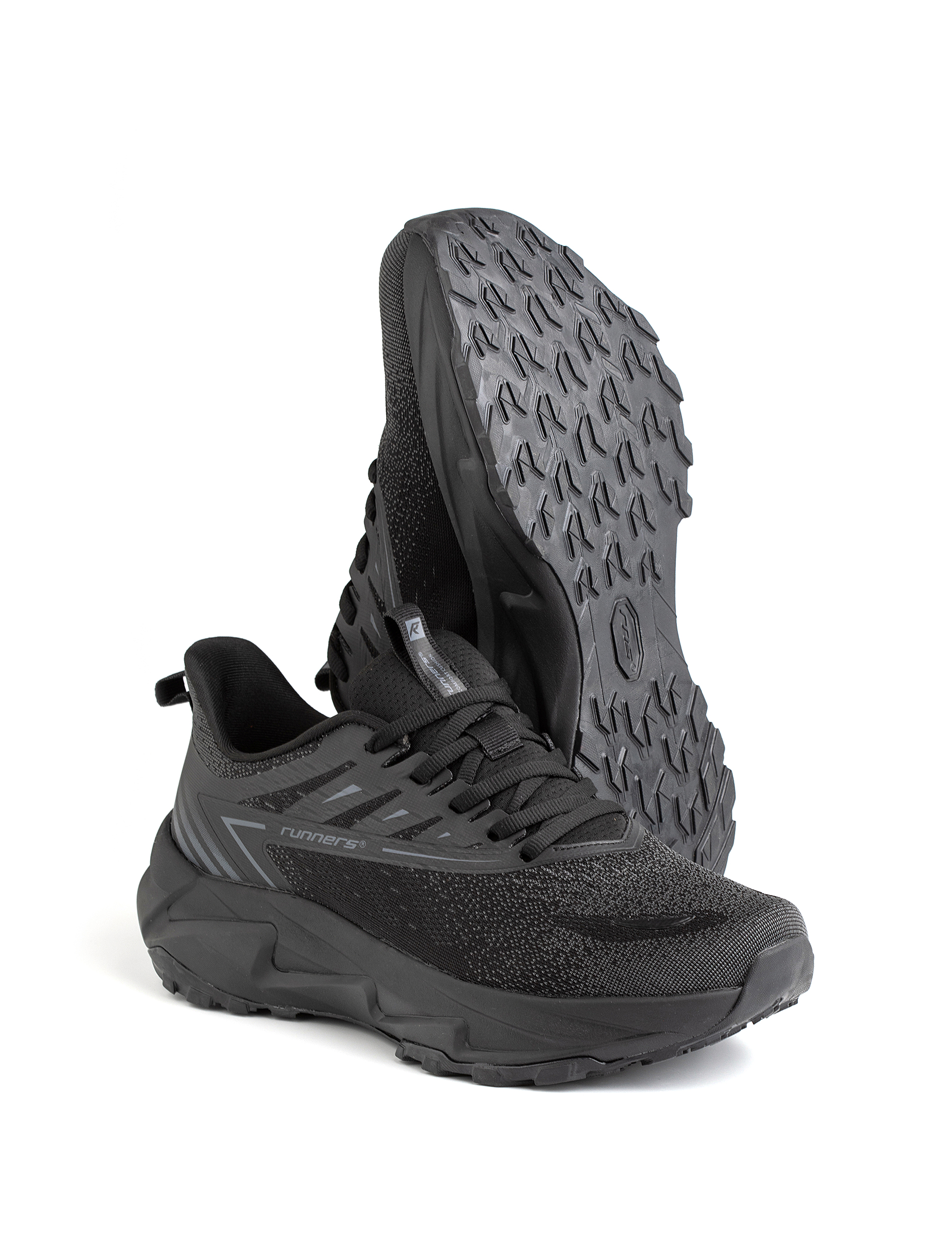 Кроссовки мужские Runners RNS-251-6416 black/dk.grey