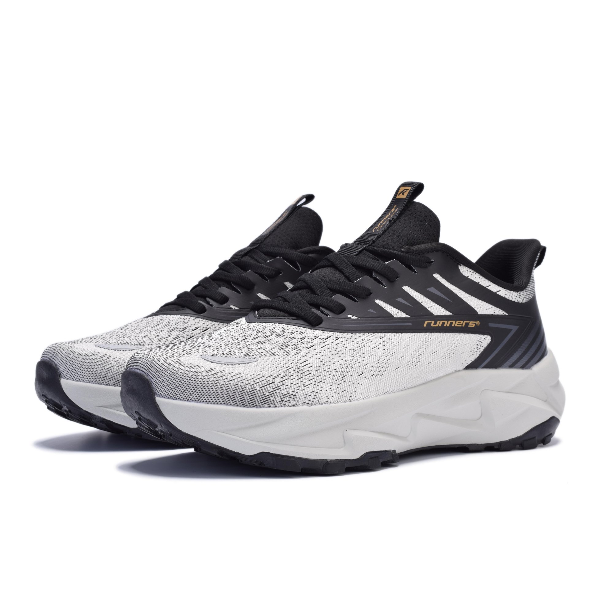 Кроссовки мужские Runners RNS-251-6416 lt.beige/black