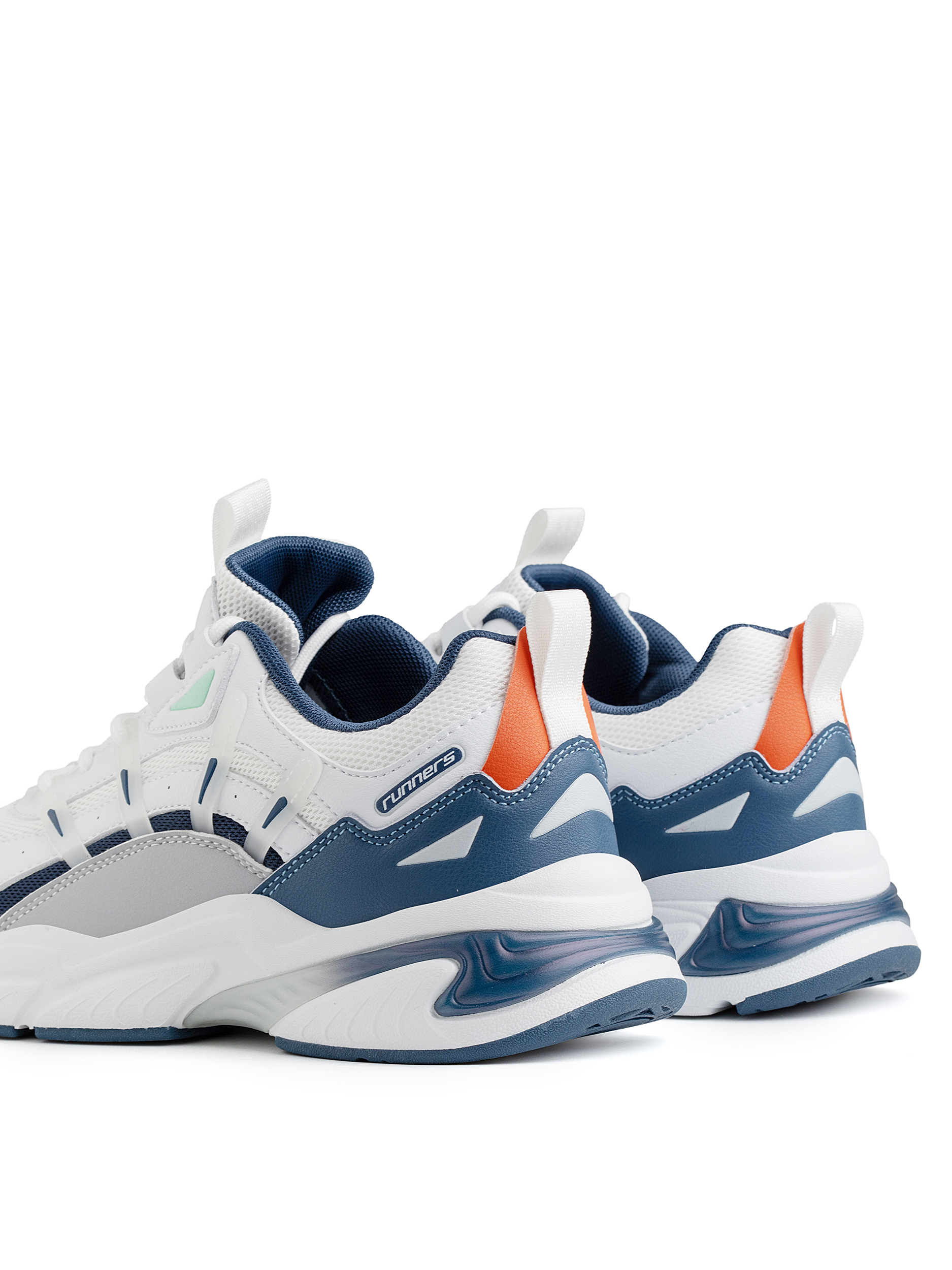 Кроссовки мужские Runners RNS-251-2517 white-navy