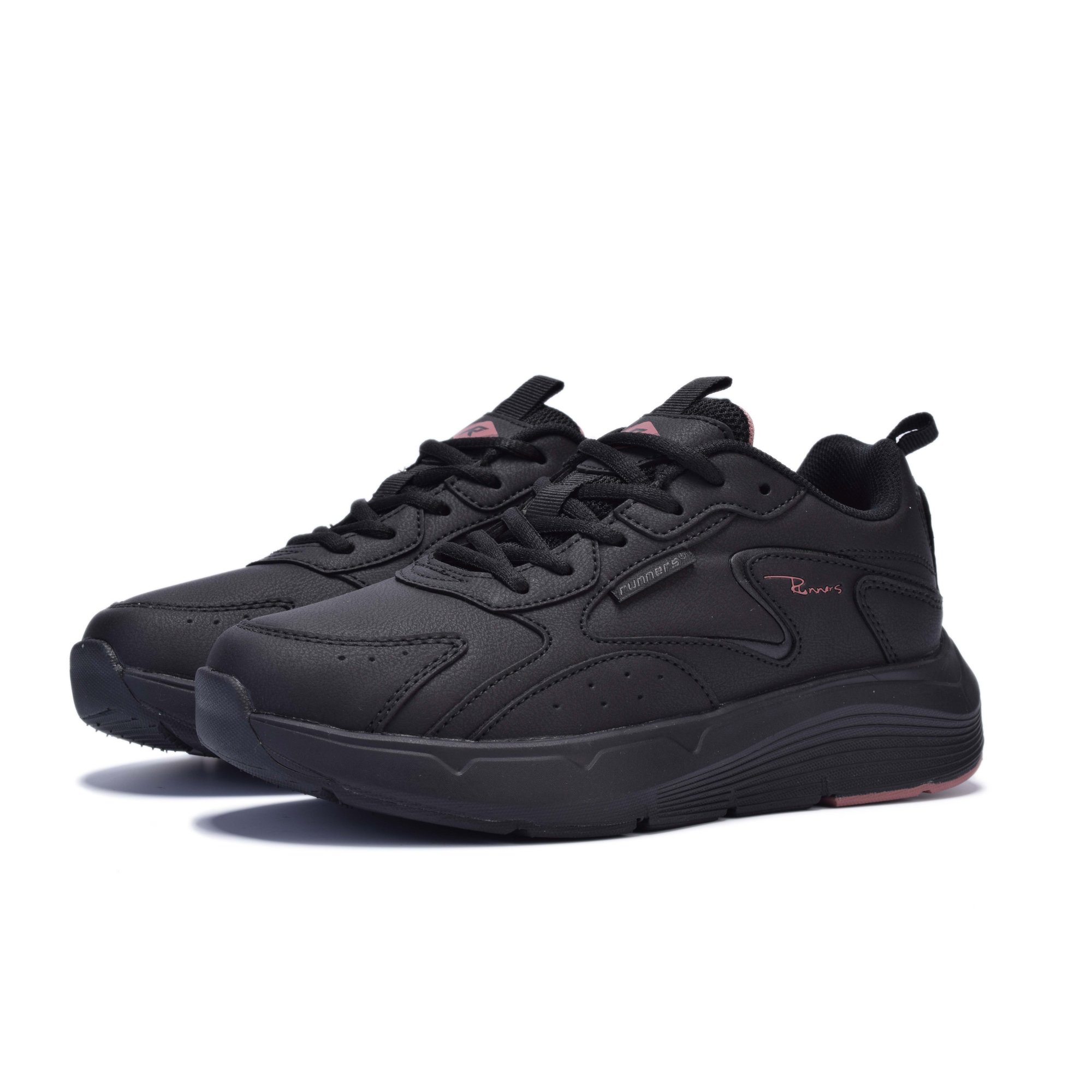 Кроссовки женские Runners RNS-242-6060 black/powder