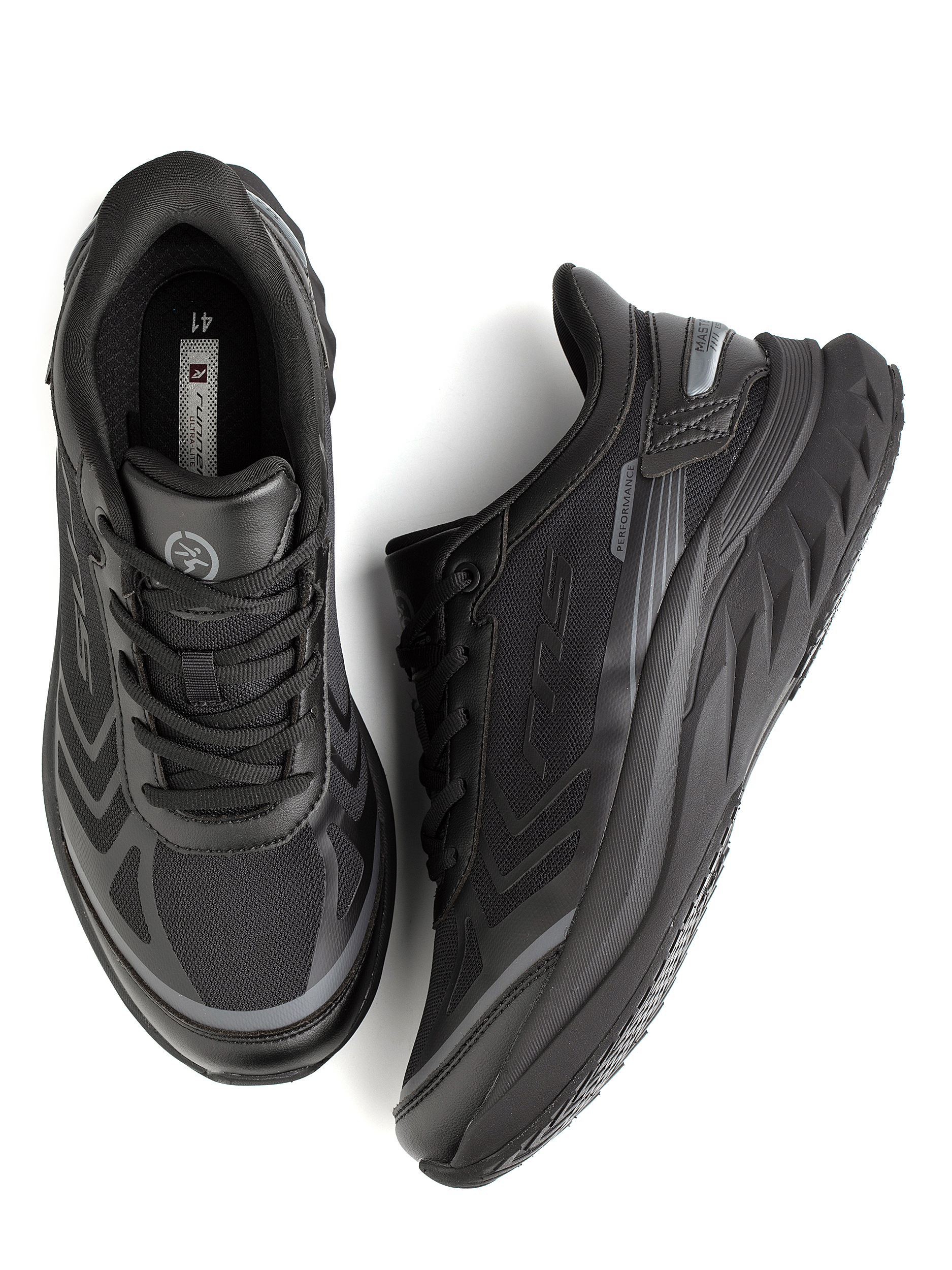 Кроссовки мужские Runners RNS-251-6612 black/dk.grey