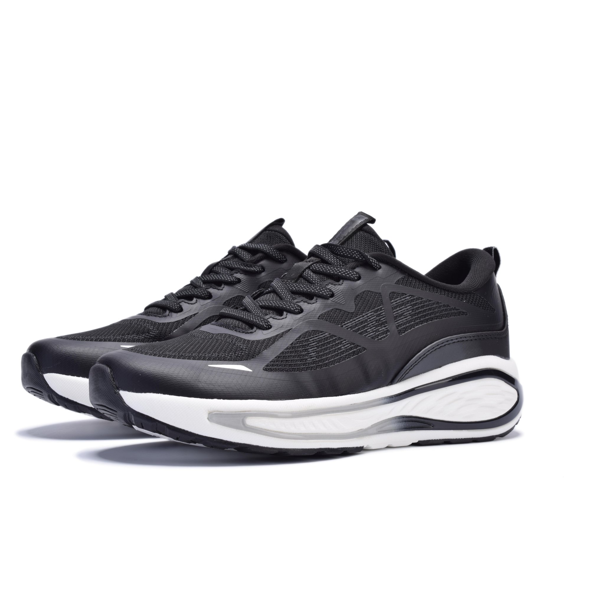 Кроссовки женские Runners RNS-251-6614 black/dk.grey