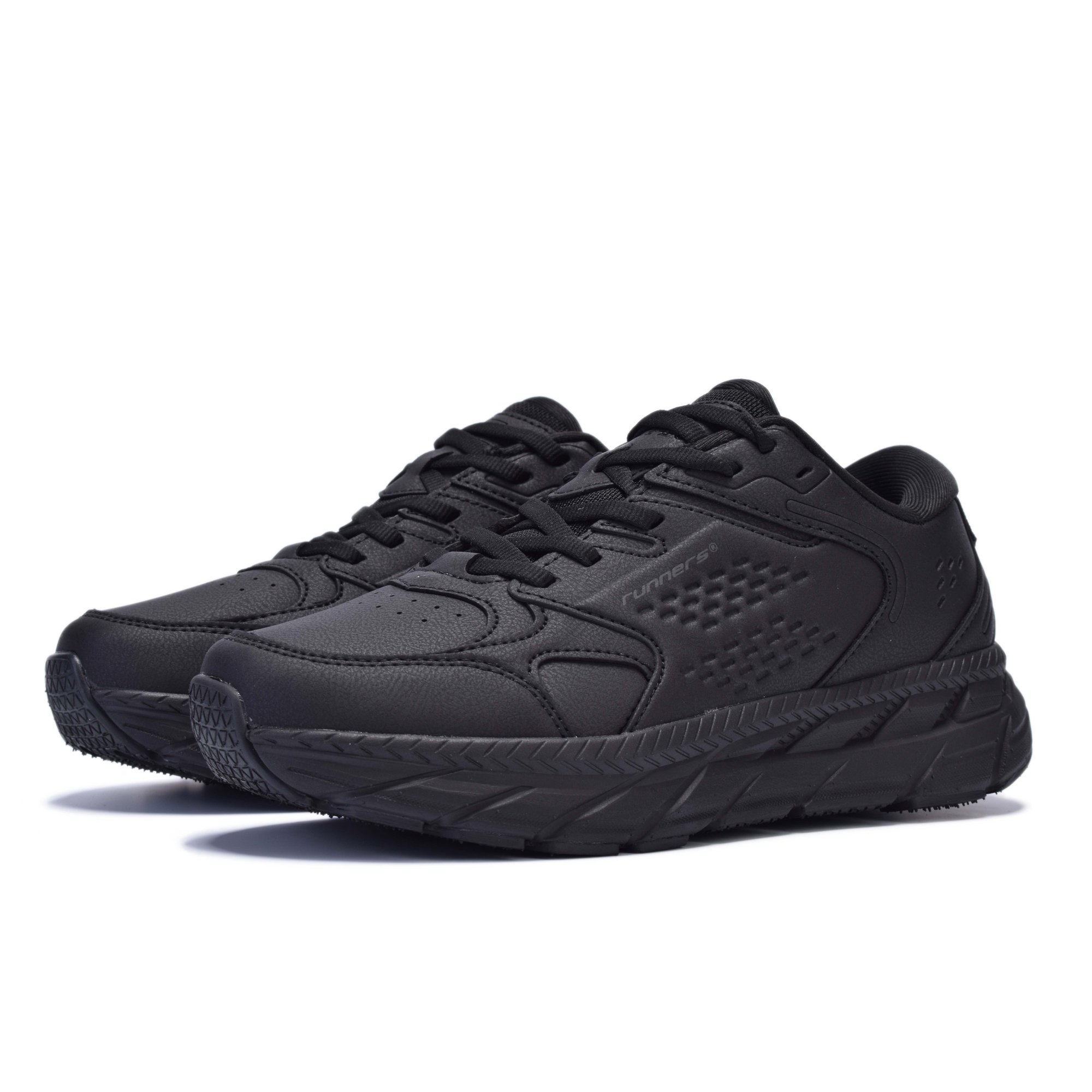 Кроссовки женские Runners RNS-242-6467 black/dk.grey