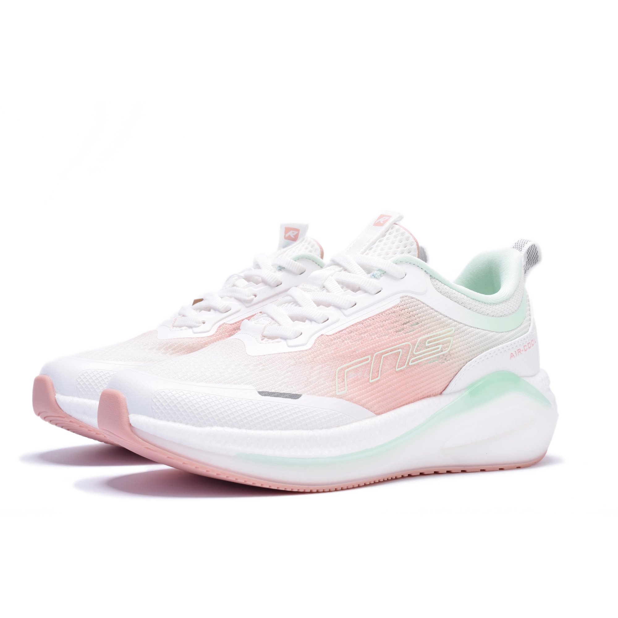 Кроссовки женские Runners RNS-251-6617 white/pink