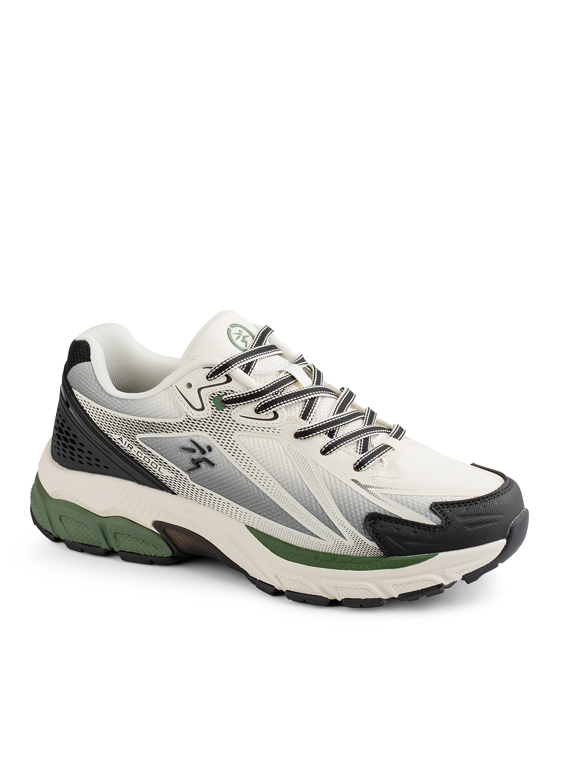 Кроссовки мужские Runners RNS-251-6629 lt.beige/green