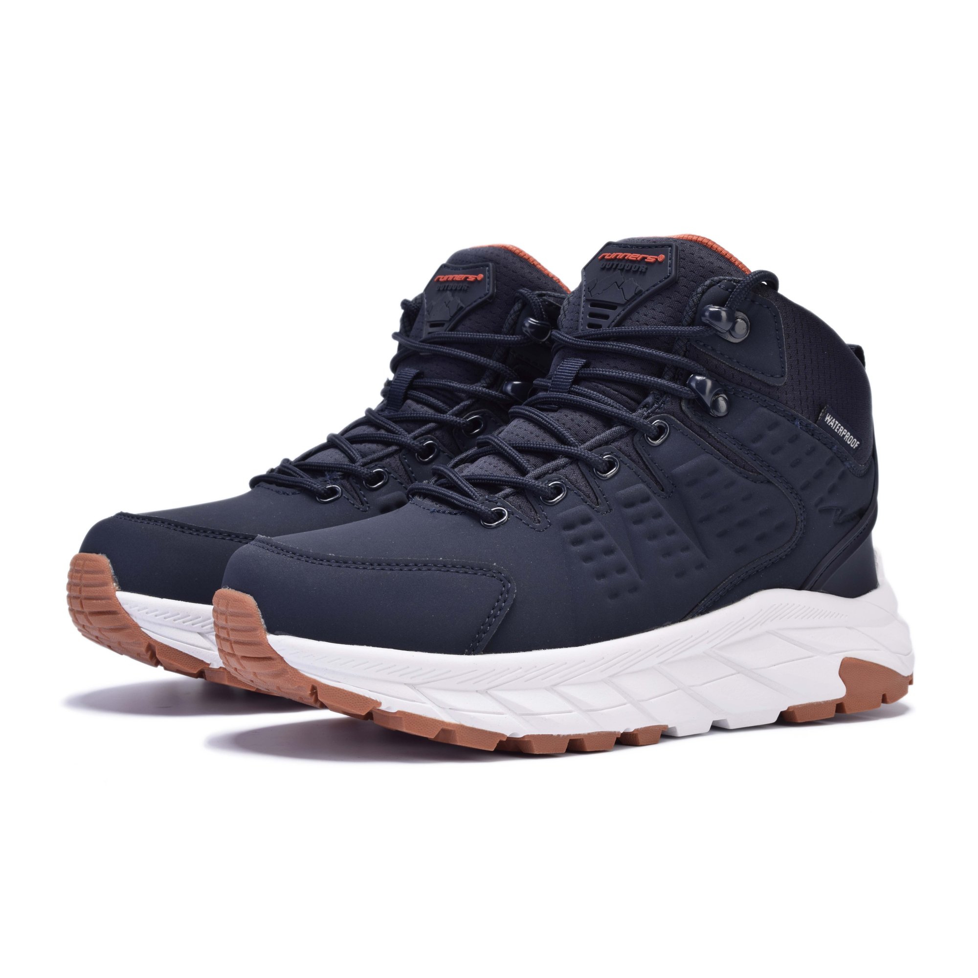 Кроссовки женские Runners RNS-242-6472 navy/orange