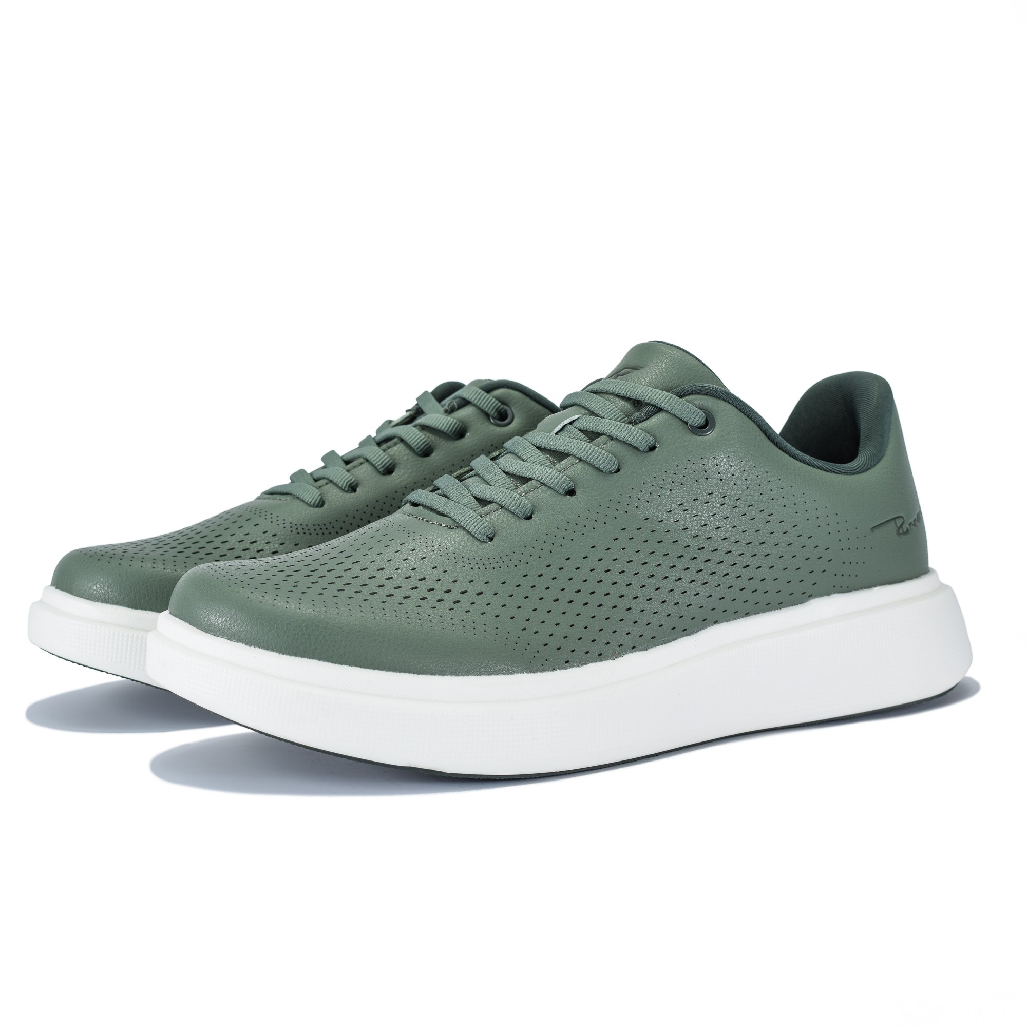 Кроссовки мужские Runners RNS-241-6137 green/white