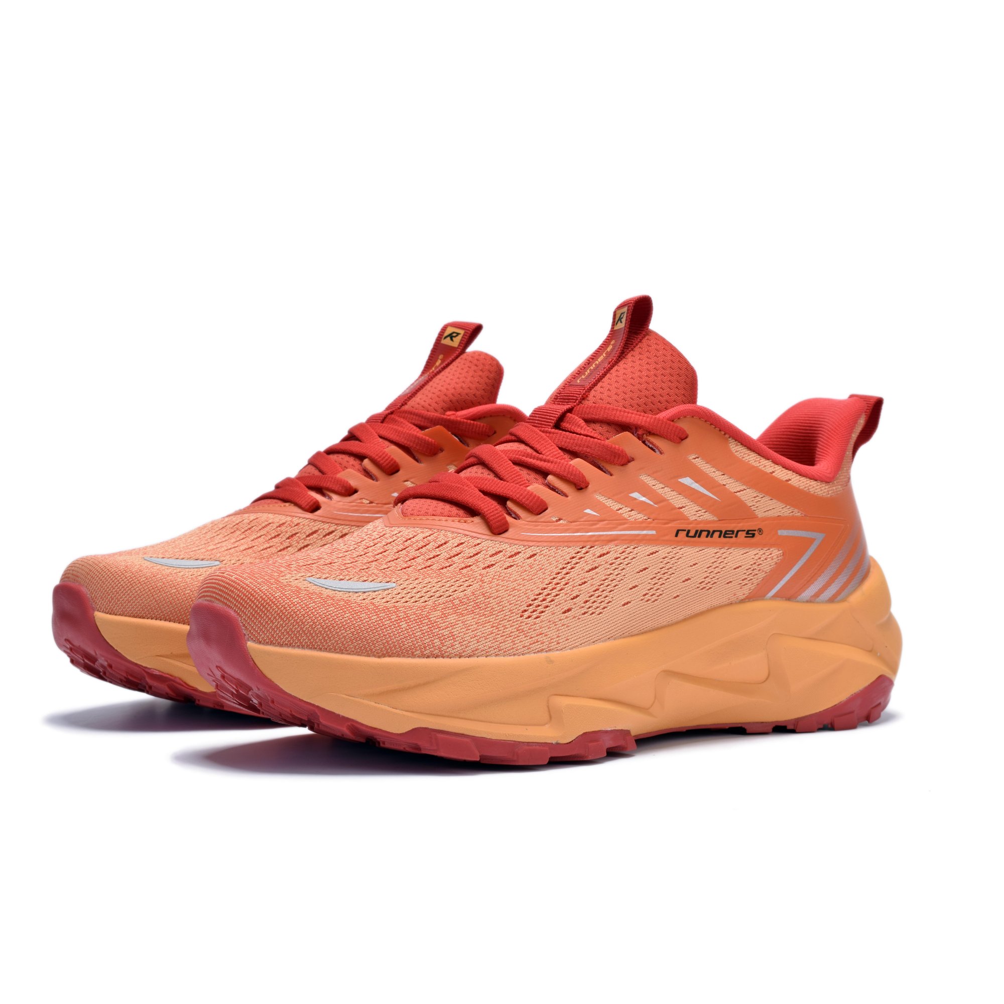 Кроссовки мужские Runners RNS-251-6416 red/yellow