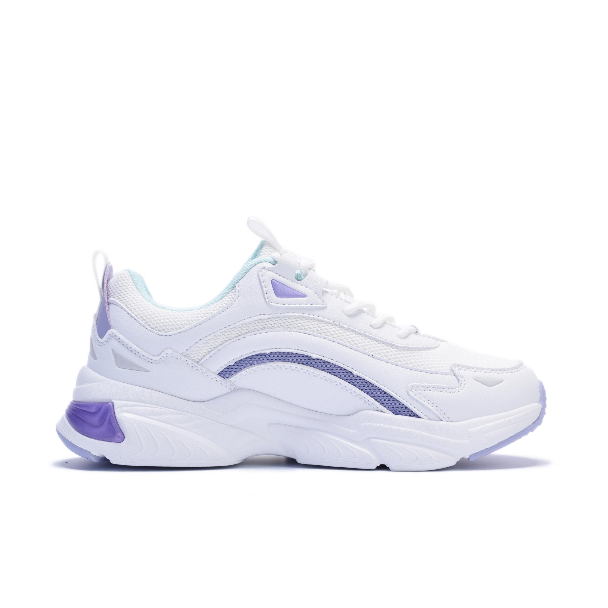 Кроссовки женские Runners RNS-251-2517 white-purple