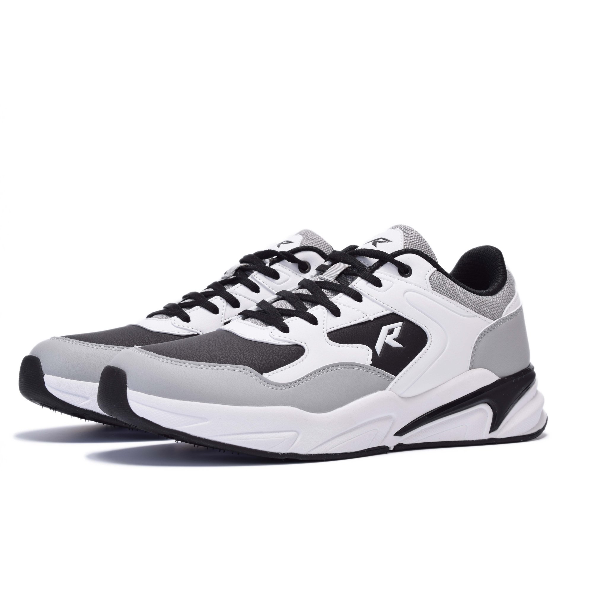 Кроссовки мужские Runners RNS-242-6462 lt.grey/black