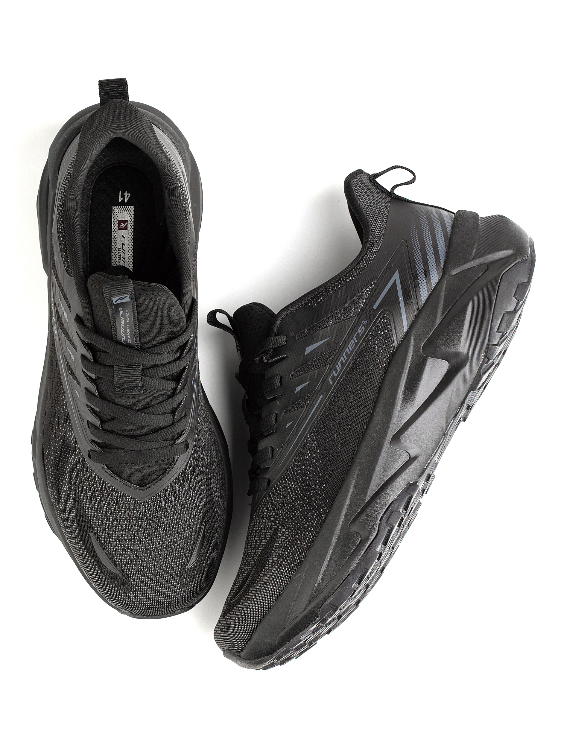 Кроссовки мужские Runners RNS-251-6416 black/dk.grey