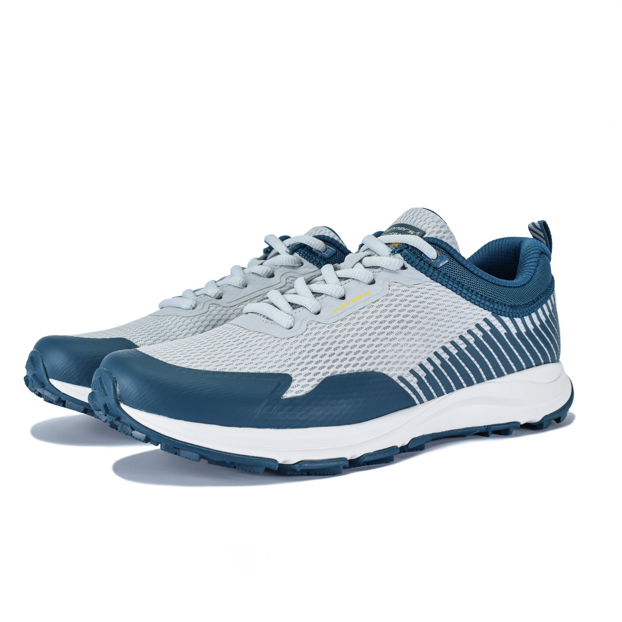 Кроссовки мужские Runners RNS-241-6132 lt.grey/petrol
