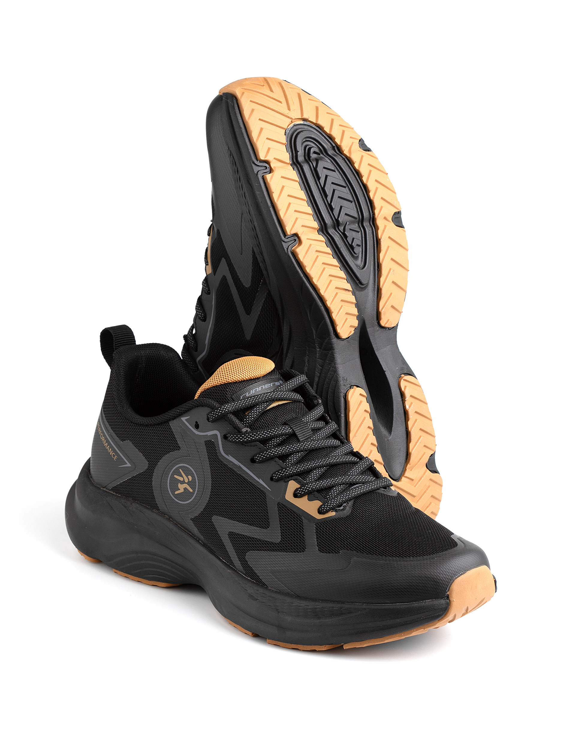 Кроссовки мужские Runners RNS-251-6598 black/natural