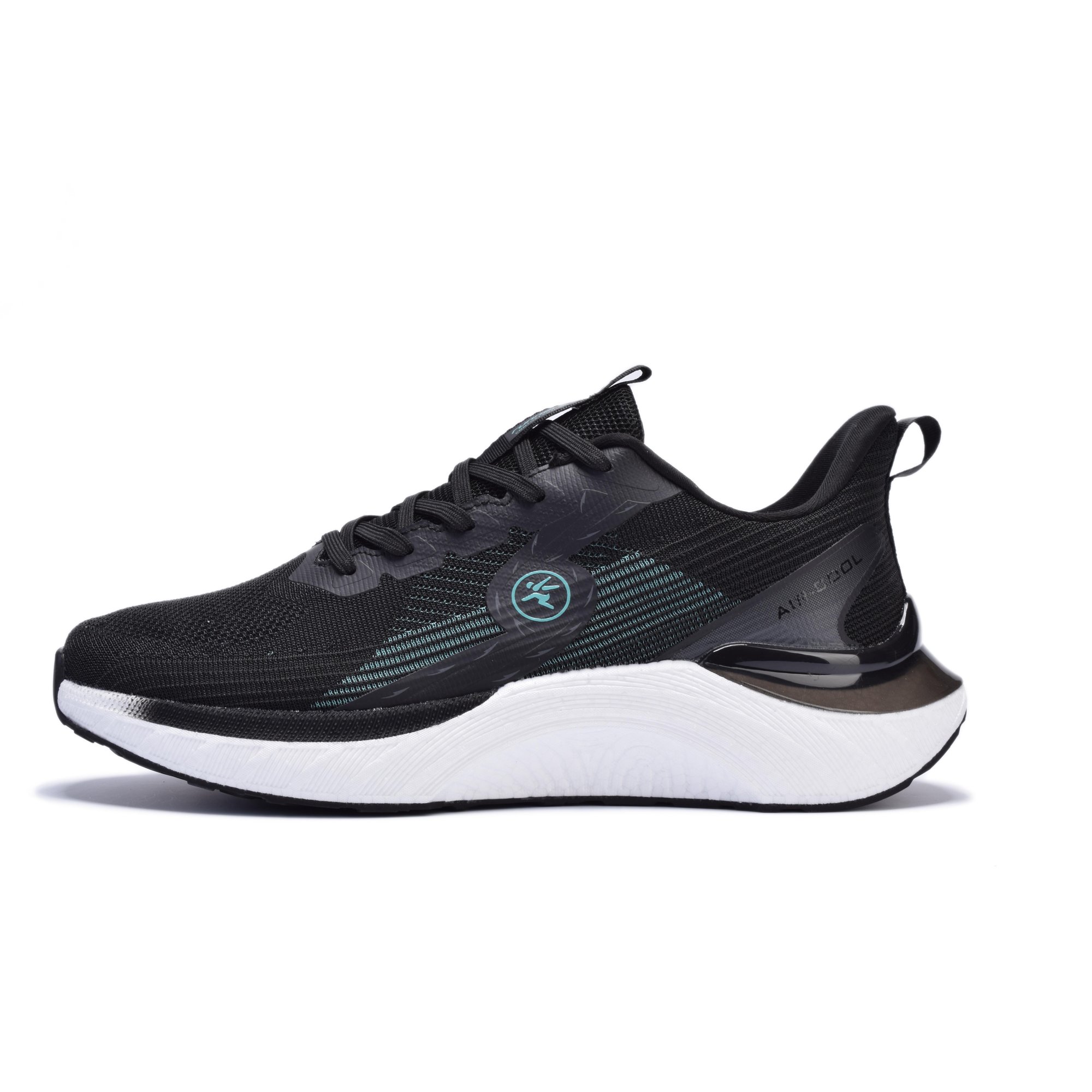 Кроссовки мужские Runners RNS-251-6639 black/mint green 41