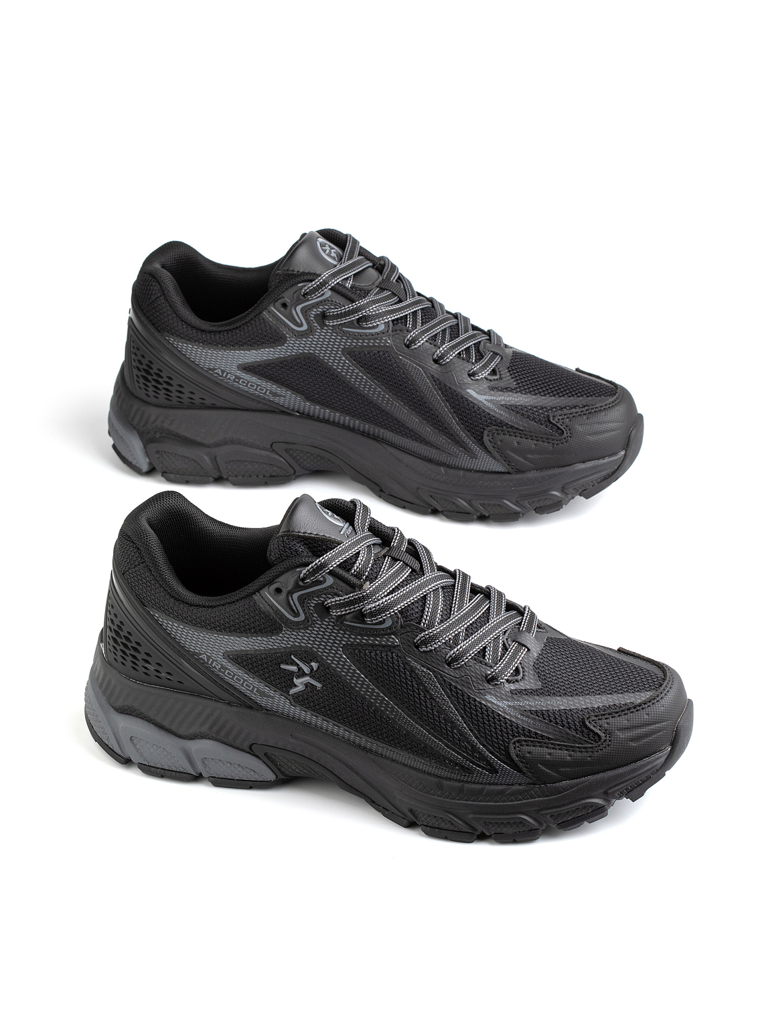Кроссовки мужские Runners RNS-251-6629 black/dk.grey
