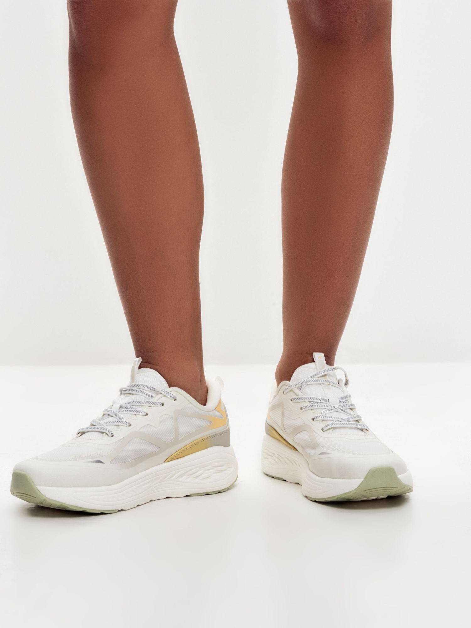 Кроссовки женские Runners RNS-251-6614 lt.beige/yellow