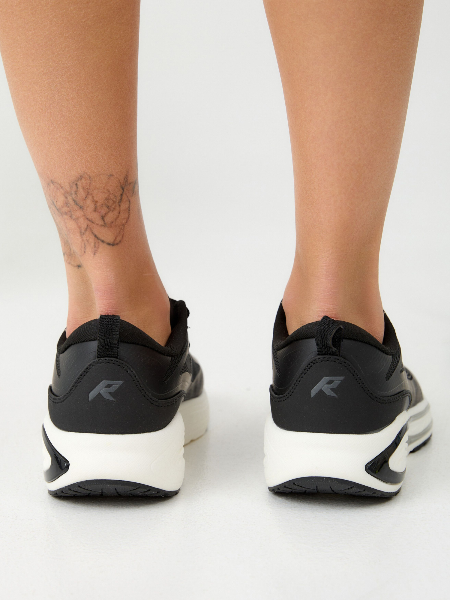 Кроссовки женские Runners RNS-251-6614 black/dk.grey