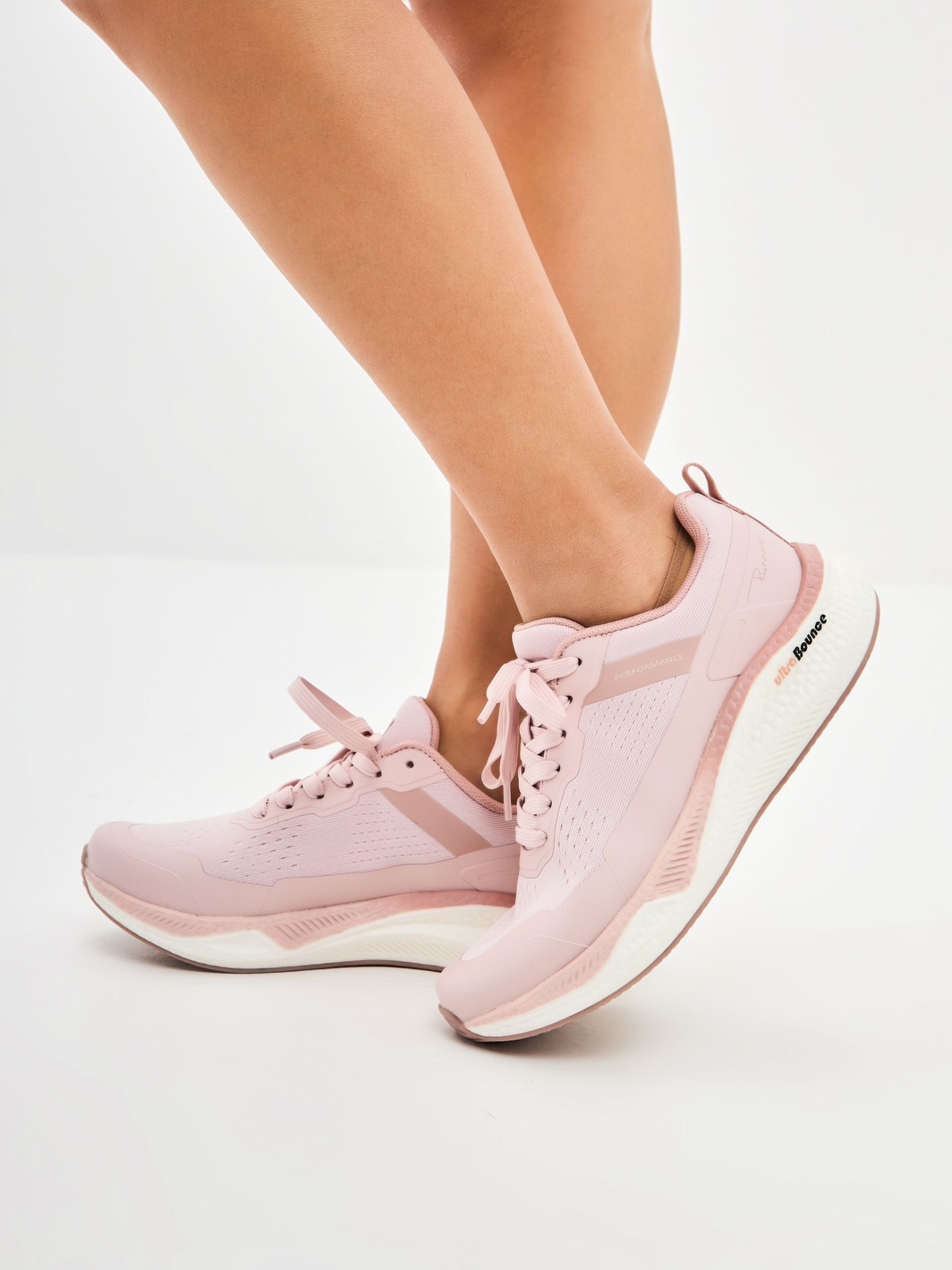 Кроссовки женские Runners RNS-241-6228 lt.pink/powder