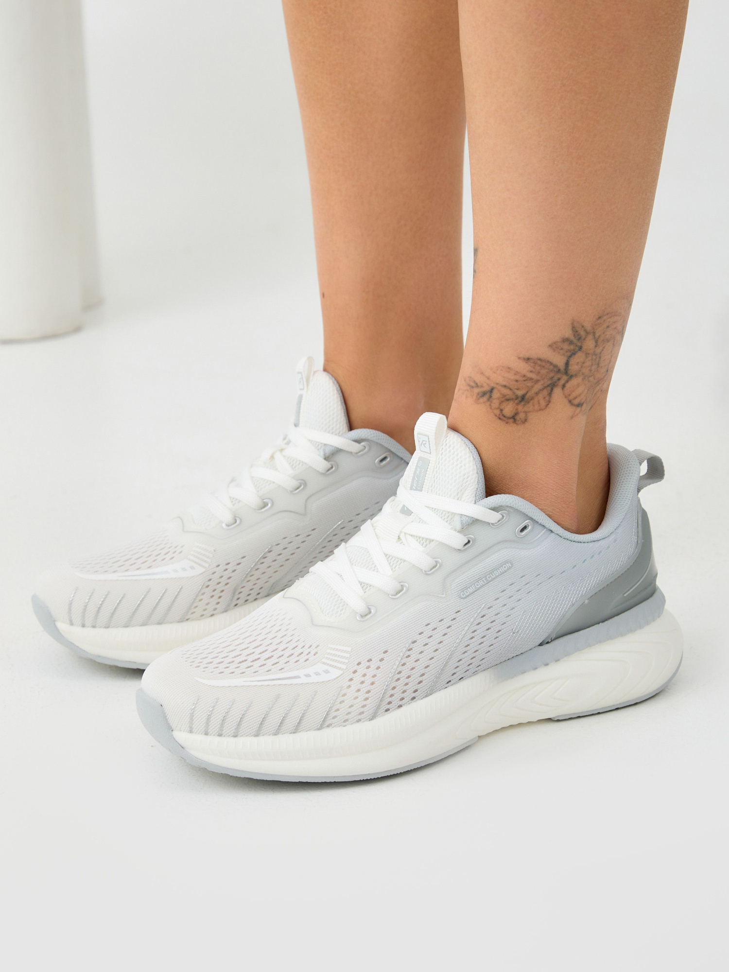Кроссовки женские Runners RNS-251-5802 white/lt.grey