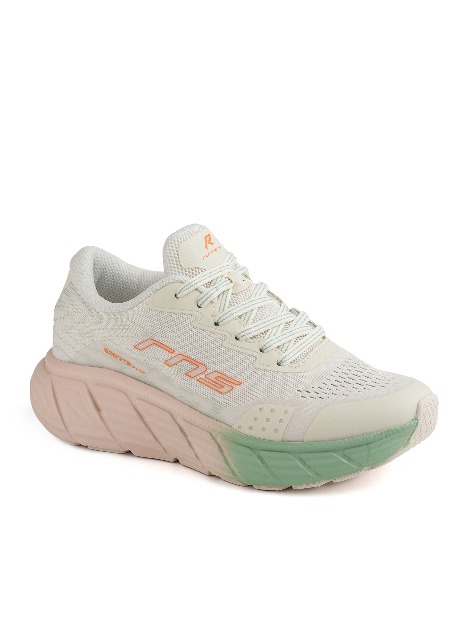 Кроссовки женские Runners RNS-241-03506 lt.beige